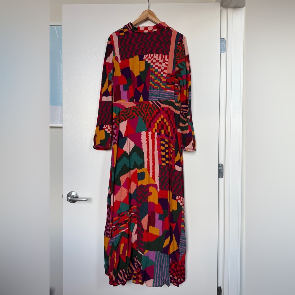 FARM Rio Multicolor Abstract Maxi Dress - Picture 2 of 4